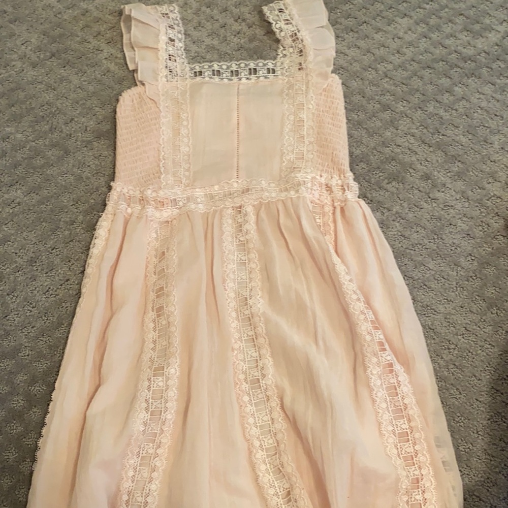 Pink Lace Dress